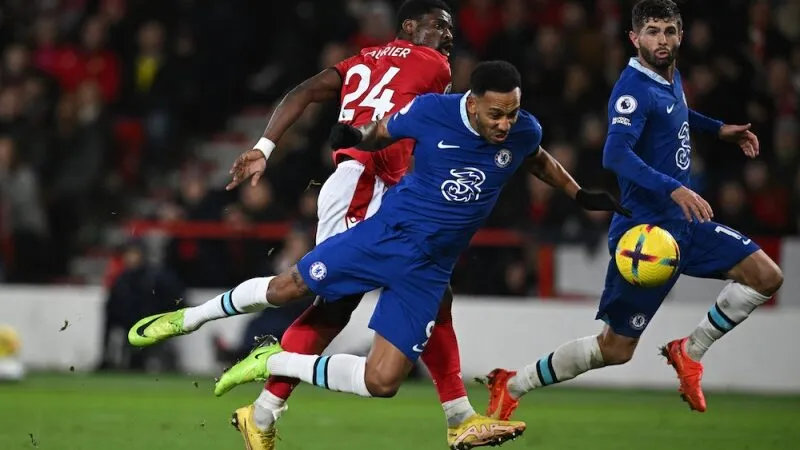 Chelsea đấu với Nottm Forest 01