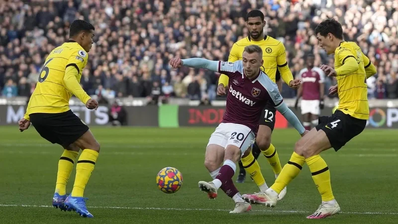 Đội hình West Ham gặp Chelsea 01