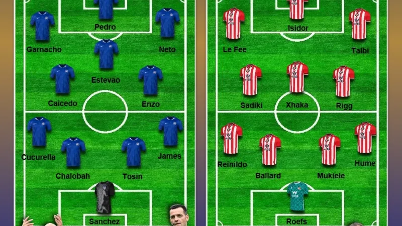 Phân tích điểm nóng và dự đoán: Chelsea đối đầu Sunderland